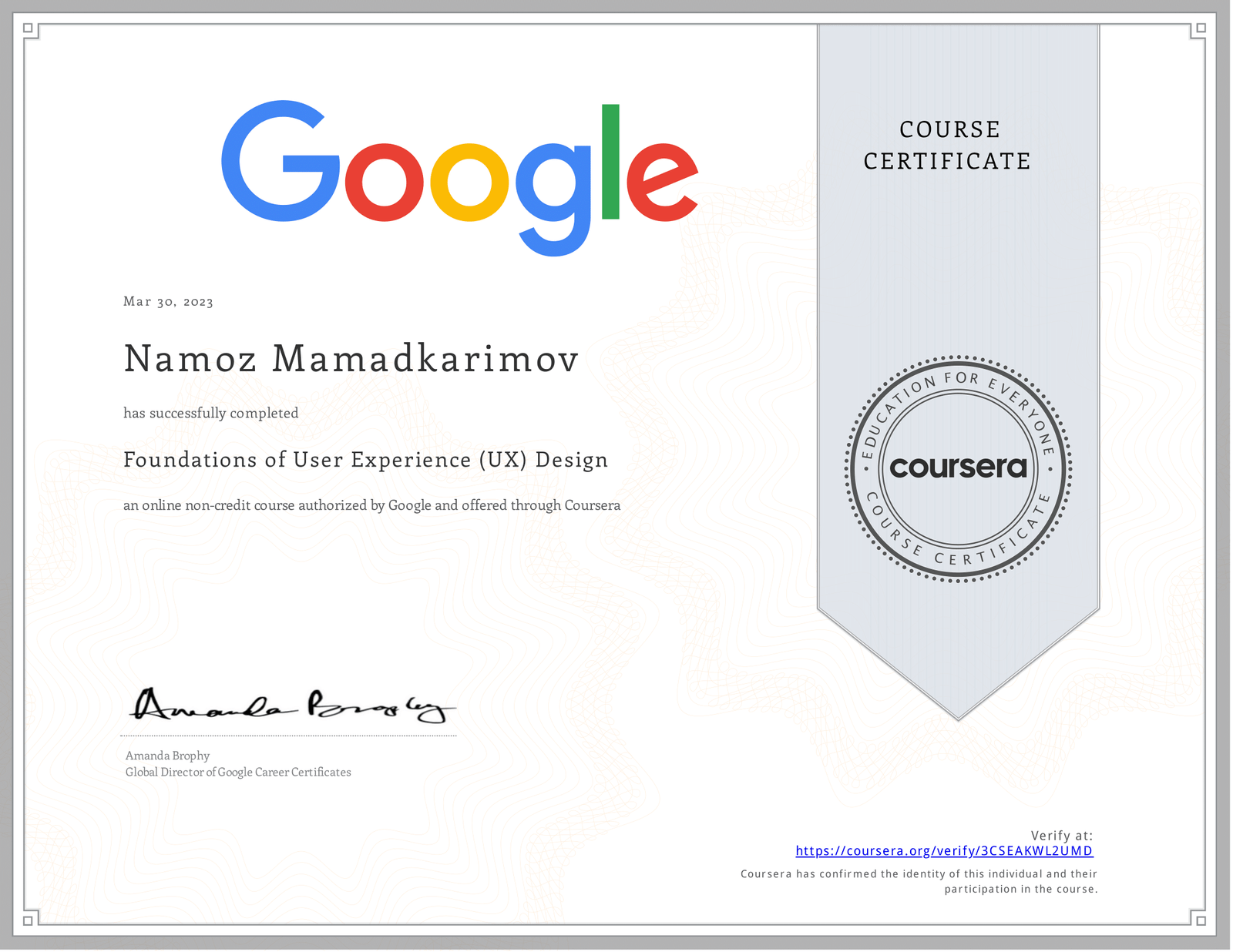 Google-certificate